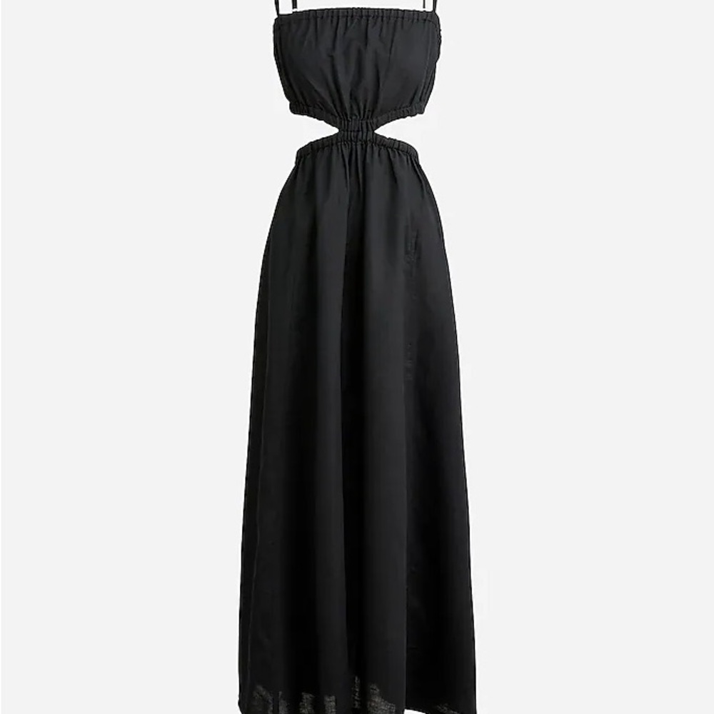 Jcrew Black Maxi Dress